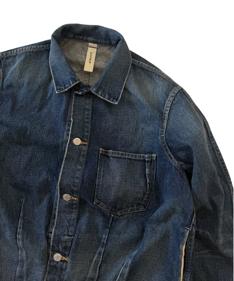 SHINYAKOZUKA / WASHED ORDINARY CITY ANTIQUE MINER (ISSUE#9) -MID INDIGO-