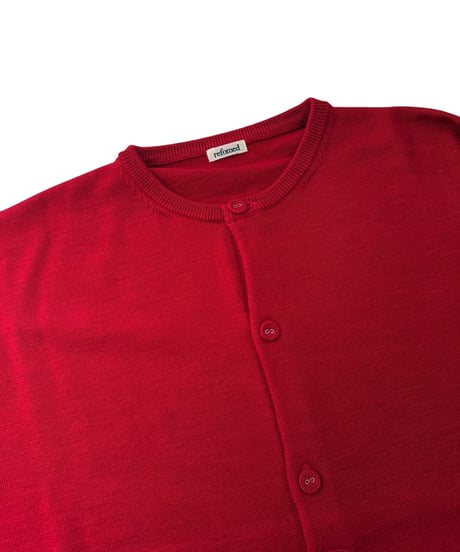 refomed / NEXT MAN CARDIGAN -RED-