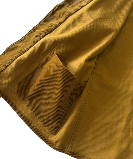 YOKO SAKAMOTO / WORK SUIT JACKET corduroy -AMBER-