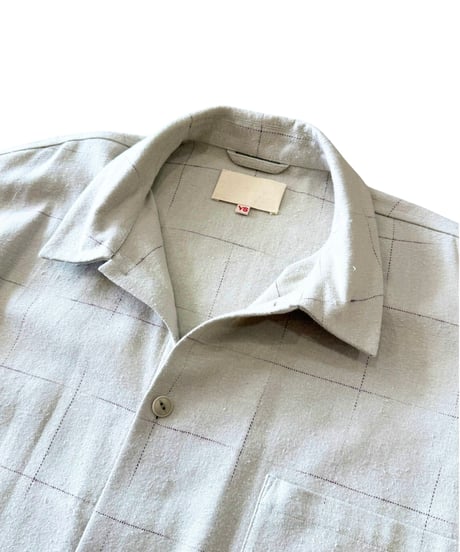 YOKO SAKAMOTO / WORK SHIRT brushed flannel -BEIGE-