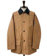 MARKAWARE / Organic Cotton Duck Chasseur Jacket - Natural Brown -