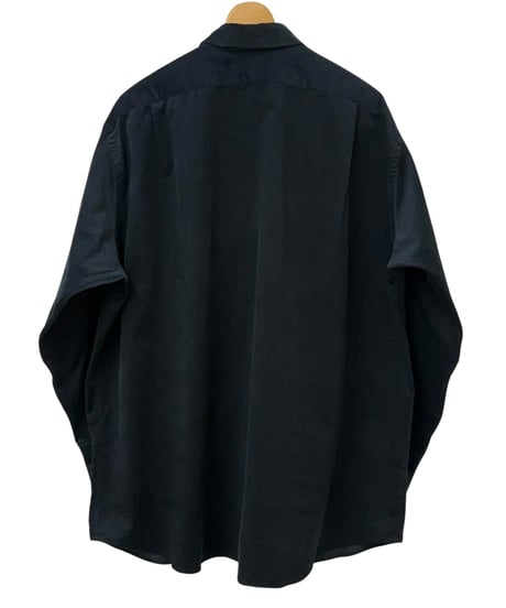 THE DAY / ORGANIC COTTON CORDUROY SHIRT -BLACK-
