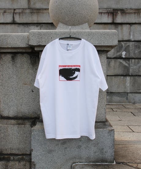 me / H.eye T-shirts -WHITE-