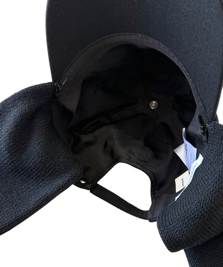 【26AW】 SHINYAKOZUKA / a' lost glove cap with KIJIMATAKAYUKI -NIGHT BLACK-