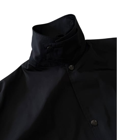 MARKAWARE / Bratac Silk Heavy Twill / Coach Jacket Ⅳ -Black-