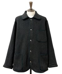 YOKO SAKAMOTO / BC WORK JACKET beach cloth -BLACK-