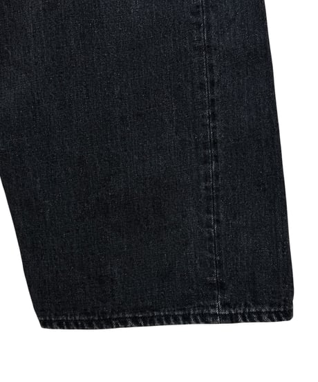 YOKO SAKAMOTO / 5POCKET BAGGY PANTS "USED FADE" -FADE BLACK-