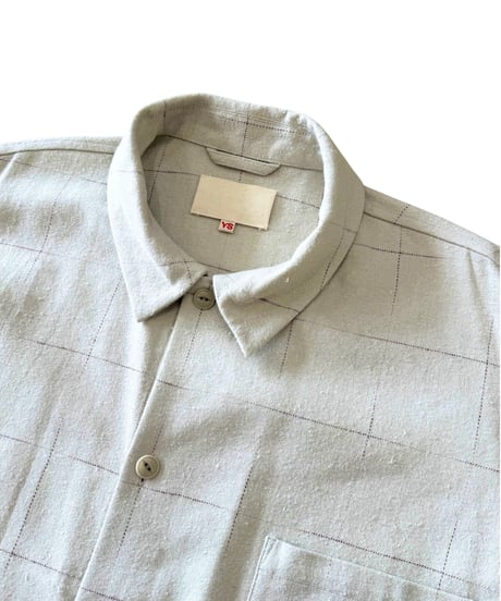 YOKO SAKAMOTO / WORK SHIRT brushed flannel -BEIGE-