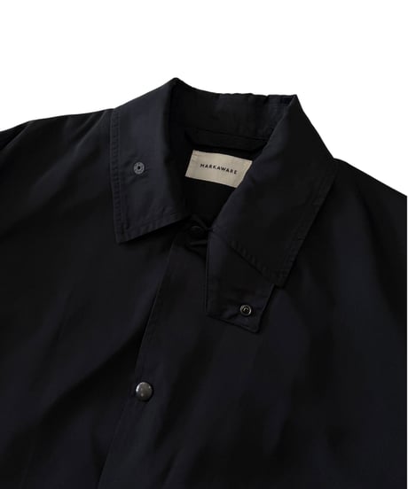 MARKAWARE / Bratac Silk Heavy Twill / Coach Jacket Ⅳ -Black-