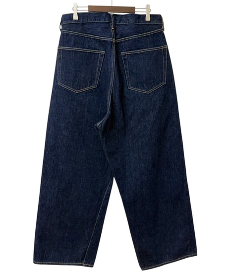 YOKO SAKAMOTO / 5POCKET BAGGY PANTS "ONE WASH" -INDIGO-