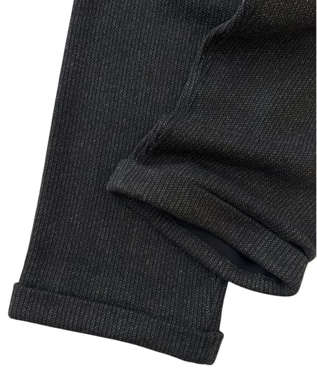 YOKO SAKAMOTO / BC CROPPED TROUSERS beach cloth -BLACK-