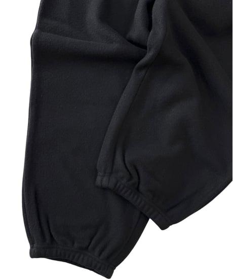 YOKO SAKAMOTO / TRACK PANTS brushed wool fleece -BLACK-