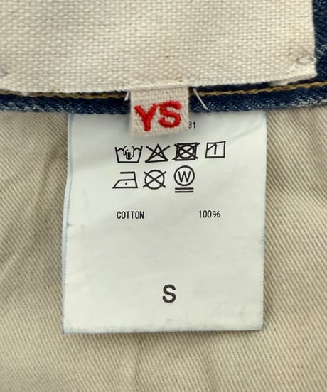 YOKO SAKAMOTO / 5POCKET BAGGY PANTS "USED FADE" -FADE INDIGO-