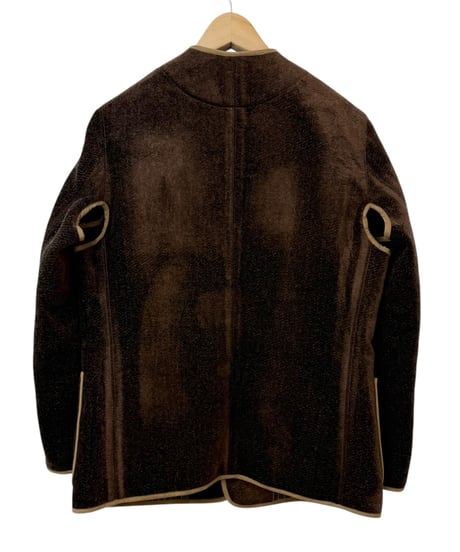 Nomàt / REVERSIBLE JK needle wool -BROWN-