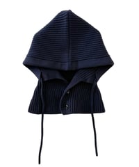 refomed / IDLE KNIT BALACLAVA -NAVY-