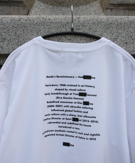 me / H.eye T-shirts -WHITE-