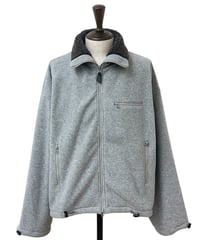 refomed / CASTRO FLEECE JUMPER -GRAY-