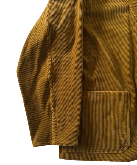 YOKO SAKAMOTO / WORK SUIT JACKET corduroy -AMBER-