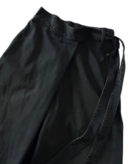 Nomàt / WRAP PANTS denim -MOSS-