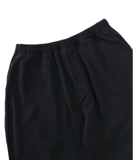 YOKO SAKAMOTO / TRACK PANTS brushed wool fleece -BLACK-