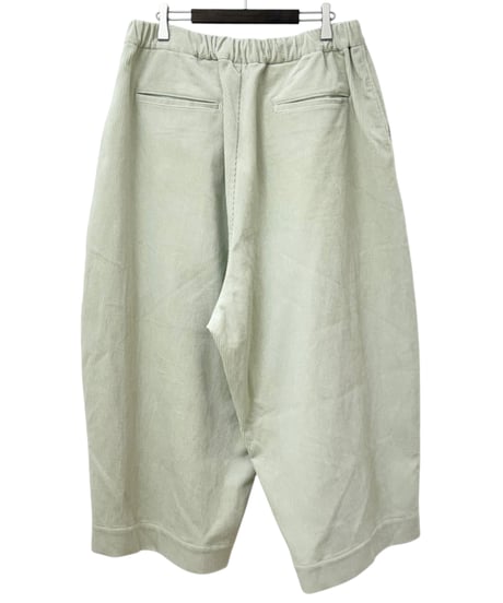 YOKO SAKAMOTO / LIVING PANTS corduroy -IVORY-