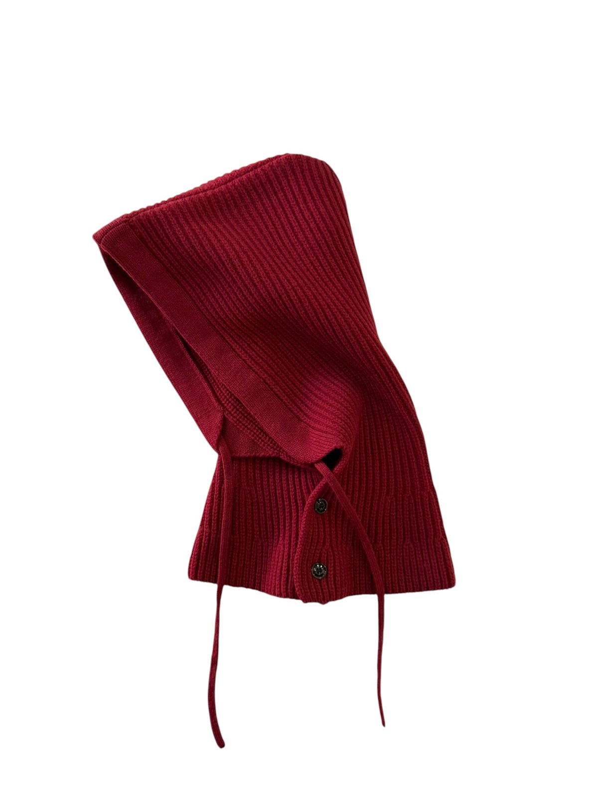 refomed / IDLE KNIT BALACLAVA -RED- | YURAGI