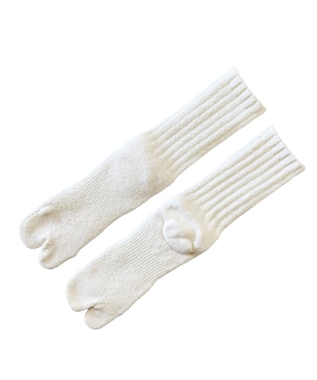 YOKO SAKAMOTO / TABI PILE SOCKS WOOL