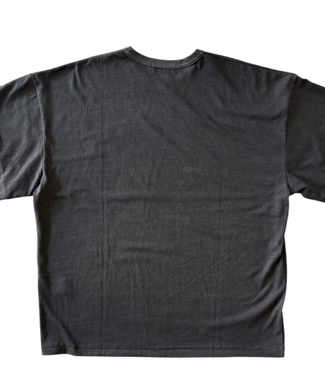 【26AW】 refomed / FRESH MAN LAYERED TEE “CHECK” -CHARCOAL-