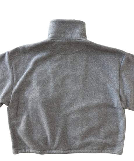 refomed / CASTRO FLEECE JUMPER -GRAY-