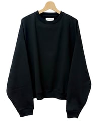 MARKAWARE / Organic Cotton Heavy Fleece / Huge Sweat Short -Black-