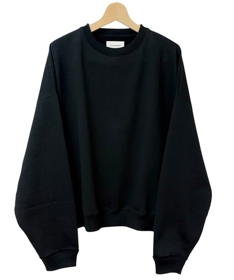 MARKAWARE / Organic Cotton Heavy Fleece / Huge Sweat Short -Black-
