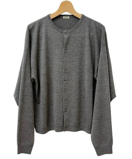 refomed / NEXT MAN CARDIGAN -GRAY-