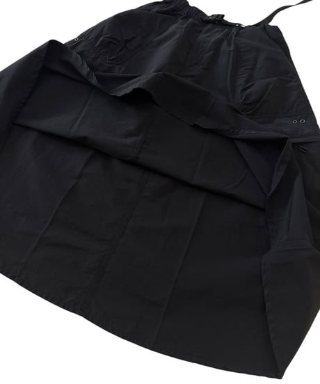 【26SS】  HAVEOFFDUTY / RIPSTOP HIKER FATIGUE SKIRT -BLACK-