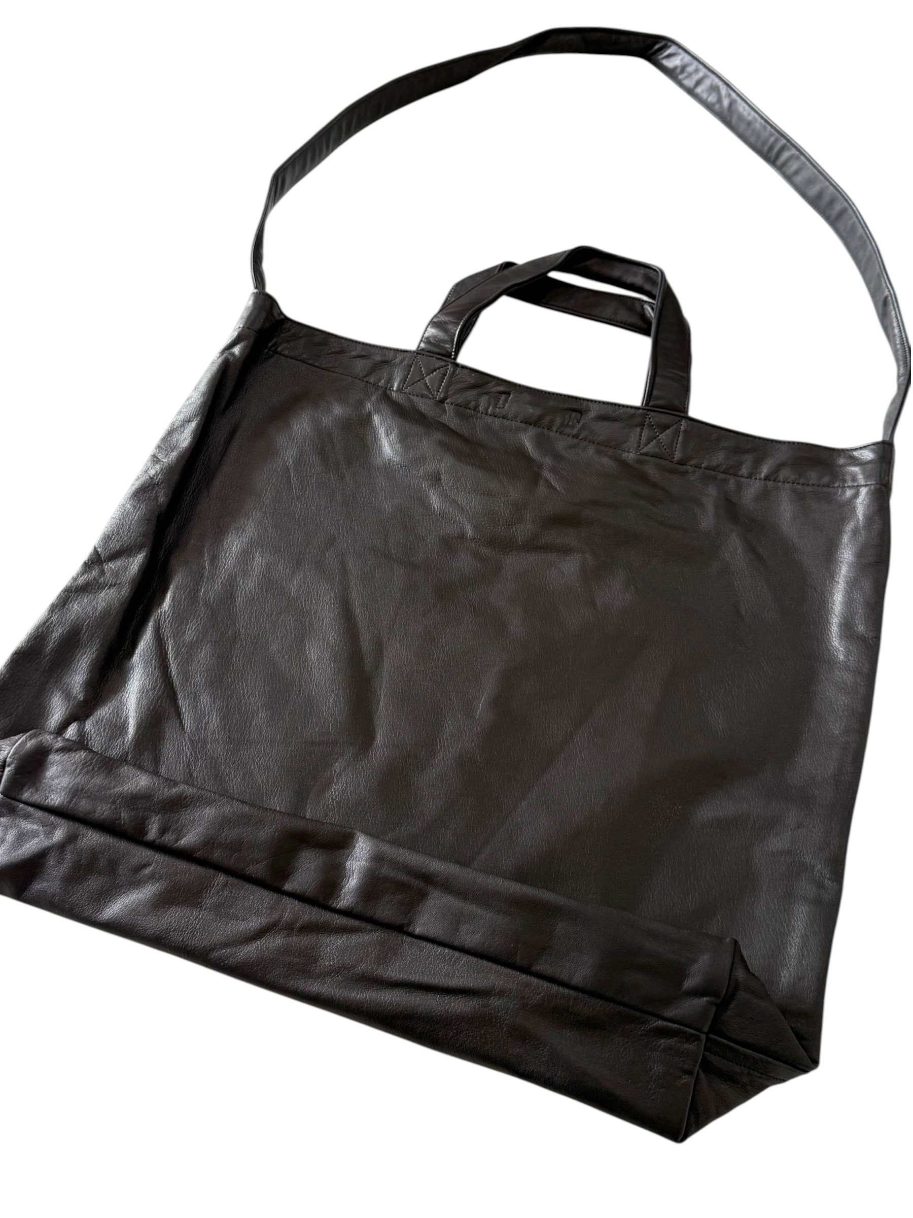 YOKO SAKAMOTO / RESEARCHER BAG LARGE full grain
