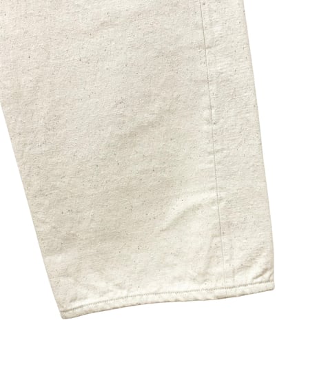 YOKO SAKAMOTO / 5POCKET BAGGY PANTS "ONE WASH" -ECRU-