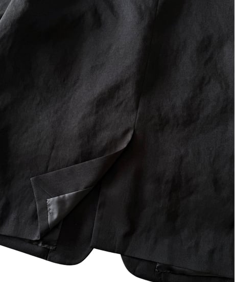 YOKO SAKAMOTO / SUIT JACKET brushed gabardine -BLACK-