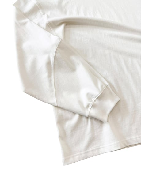 【26SS】  HAVEOFFDUTY / BIO WASHED EASY LONG SLEEVE -OFF WHITE-