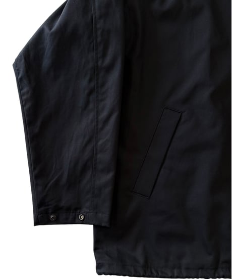 MARKAWARE / Organic Cotton Survival Cloth® / Coach Jacket Ⅳ -Black-