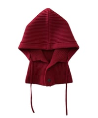 refomed / IDLE KNIT BALACLAVA -RED-