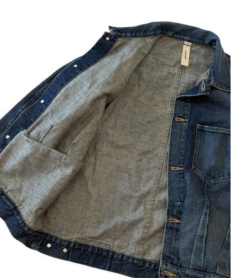 SHINYAKOZUKA / WASHED ORDINARY CITY ANTIQUE MINER (ISSUE#9) -MID INDIGO-