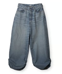 refomed / FRESH MAN DENIM WIDE PANTS by EDWIN "USED" -LIGHT INDIGO-