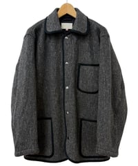 YOKO SAKAMOTO / BC WORK JACKET beach cloth -CHARCOAL GRAY-