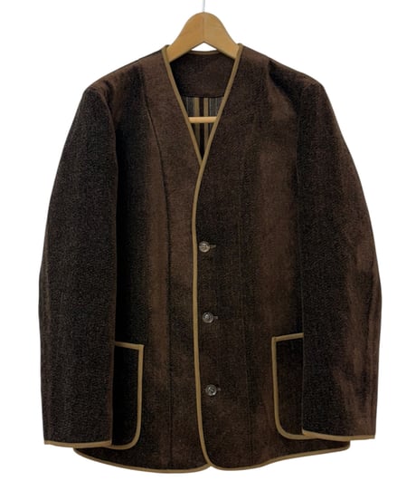 Nomàt / REVERSIBLE JK needle wool -BROWN-
