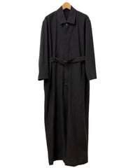 Nomàt / JUMP SUIT c/w denim -DARK BROWN-