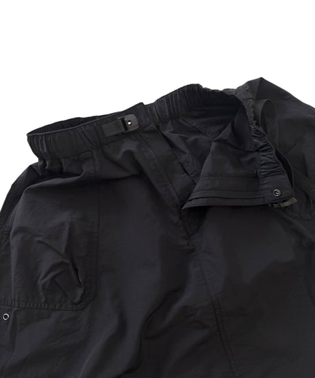 【26SS】  HAVEOFFDUTY / RIPSTOP HIKER FATIGUE SKIRT -BLACK-