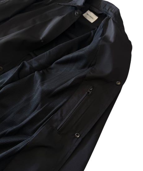 MARKAWARE / Bratac Silk Heavy Twill / Coach Jacket Ⅳ -Black-