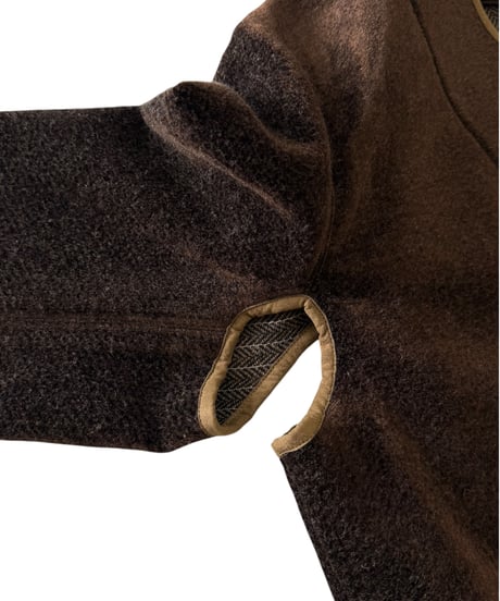 Nomàt / REVERSIBLE JK needle wool -BROWN-