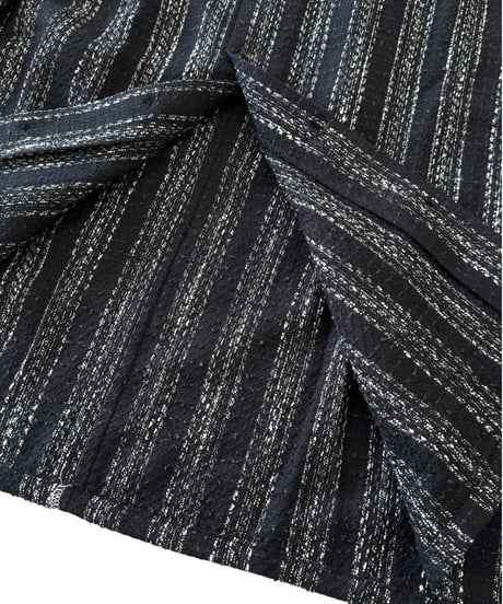 SHINYAKOZUKA / ROOMY SHIRT (ISSUE#9) -BLACK WITH SNOW-