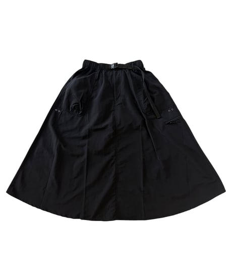 【26SS】  HAVEOFFDUTY / RIPSTOP HIKER FATIGUE SKIRT -BLACK-