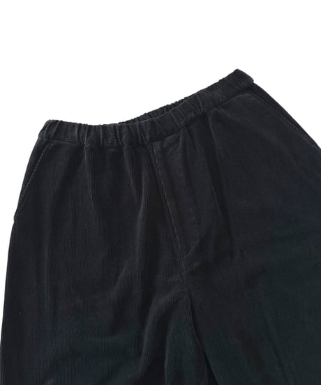 YOKO SAKAMOTO / LIVING PANTS corduroy -BLACK-
